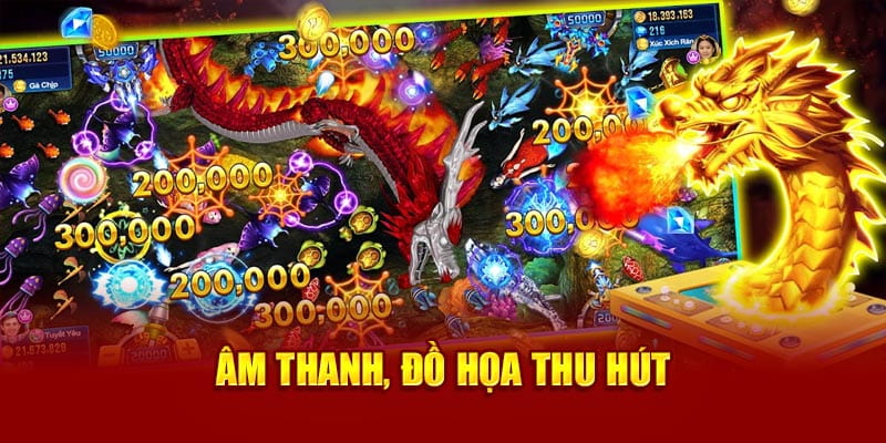 Âm thanh, đồ họa thu hút