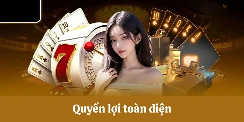 Quyền lợi toàn diện chỉ có tại đại lý VN88